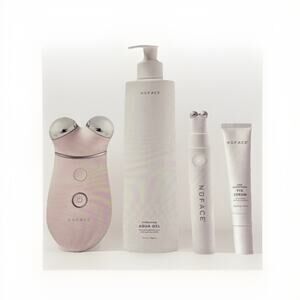 NuFACE Trinity+ And Fix Limited Edition Set. Sculpt & Smooth Facial Routine.